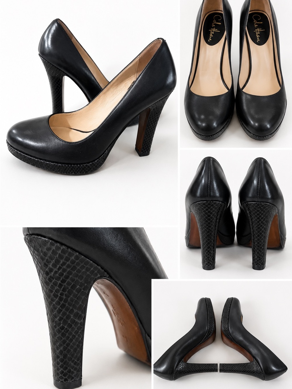Cole Haan - Tonya -  High Heel Leather Pumps
